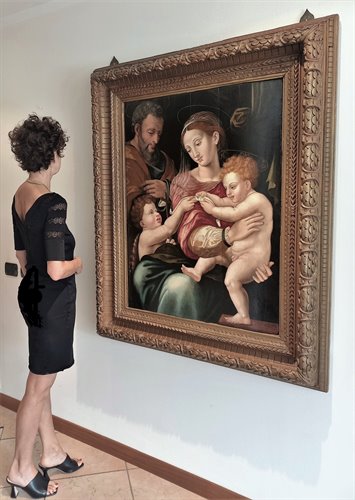 Sainte Famille avec Sain Jean Baptiste